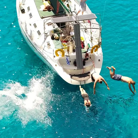 Bådhotel Sailing Edisa Rhodes Adventures Rhodes City